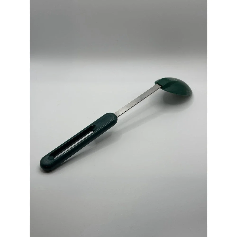 Vintage Green Bonny Solid Serving Cooking Spoon 12